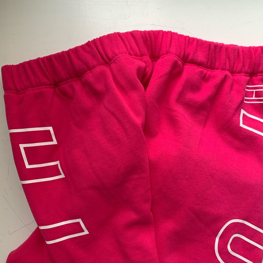 SOLD! Tommy Hilfiger Sport Hot Pink Boyfriend Sweatpants in Size Large - Picture 12 of 14